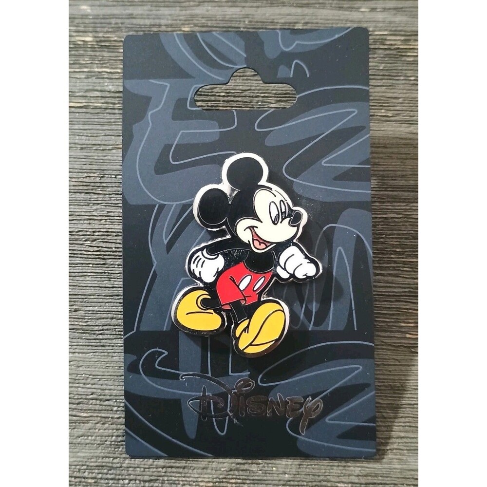 Disney Strolling Walking Mickey Mouse Monogram International Lapel Pin New